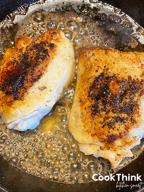 Cast Iron Chicken Cooking