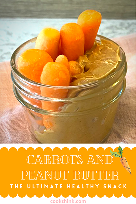 Carrots And Peanut Butter Pinterest Image