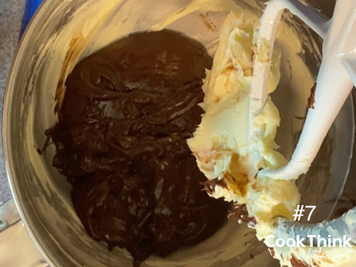 Copycat Marie Callender's Chocolate Satin Pie_chocolate in butter