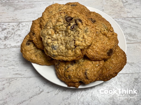 Copycat Starbucks Oatmeal Cookies_Plate of Cookies