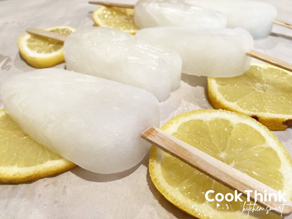 Lemon Popsicles. Photo by CookThink.