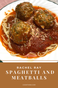 Rachel Ray Spaghetti And Meatballs Copycat Recipe - CookThink