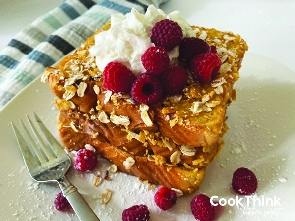 Double dip french toast. photo by cookthink