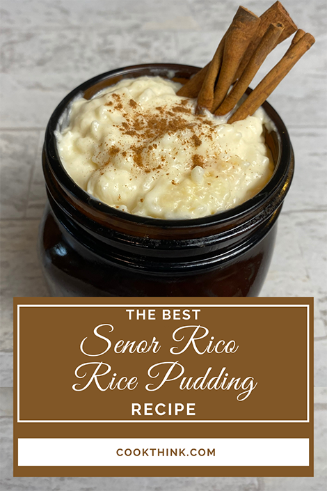 Senior Rico Rice Pudding Pinterest Image