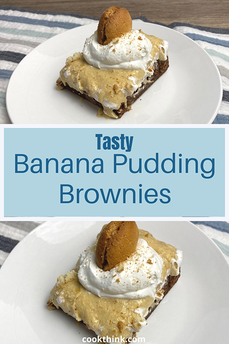 Banana Pudding Brownies 