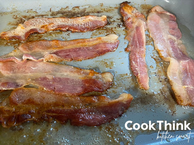 step 1 cook bacon