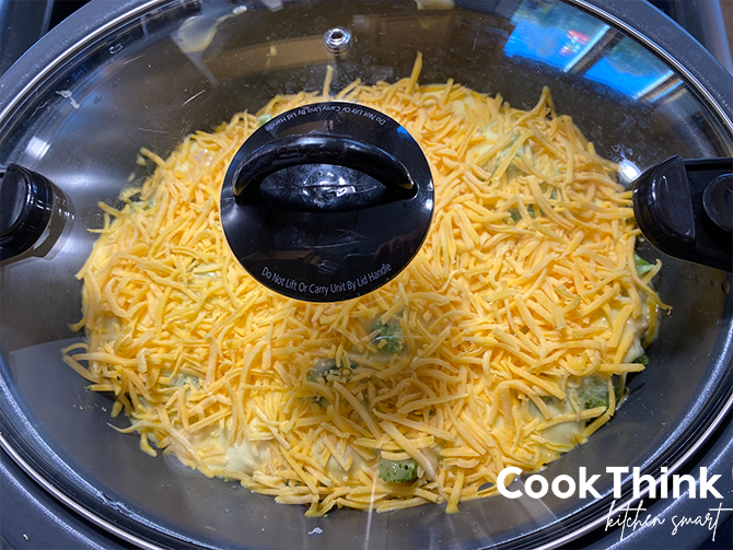 Chicken Divan in a crockpot