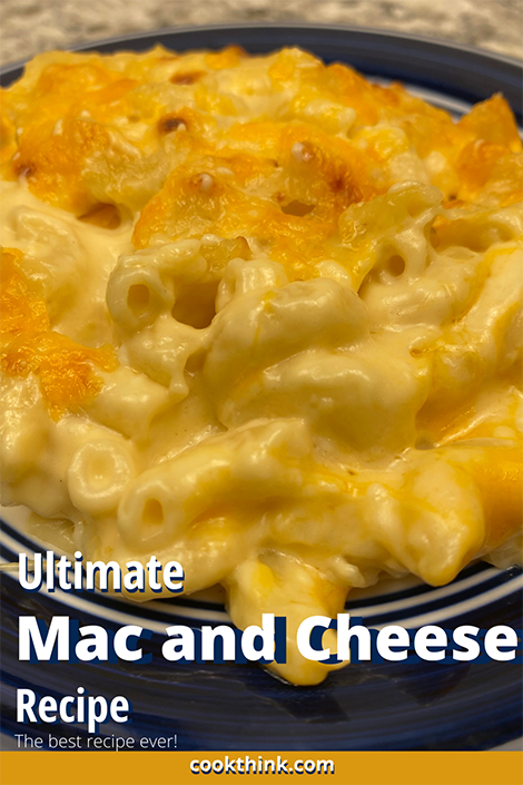 Ultimate Mac and Cheese pinterest image