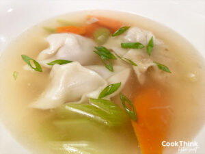 Wonton Soup Nutritional Information and Recipe - CookThink