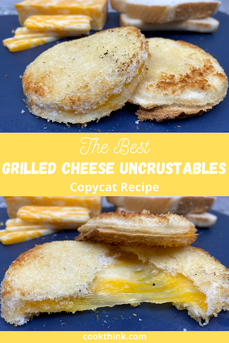 Grilled Cheese Uncrustables pinterest image