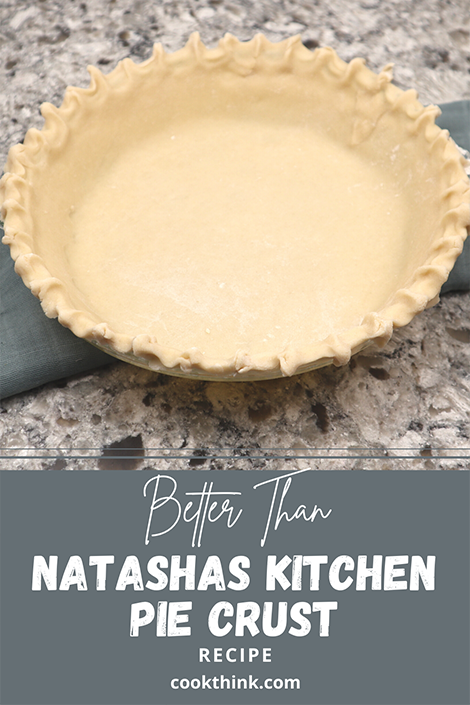 Better than Natashas Kitchen Pie Crust pinterest image