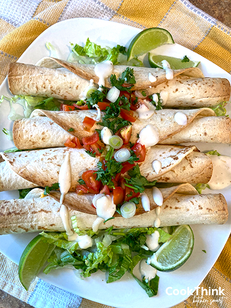 crispitos with lime wedges