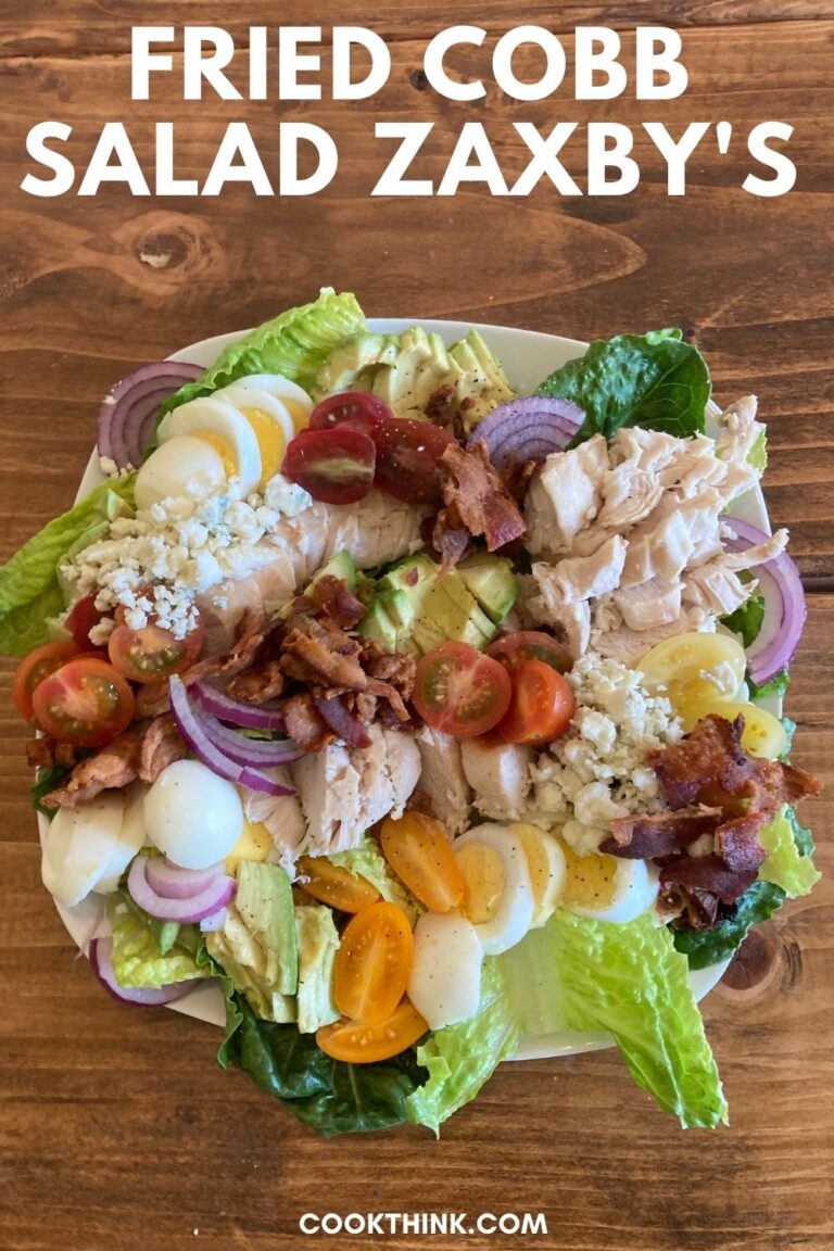 Fried Cobb Salad Zaxby's Copycat Recipe CookThink