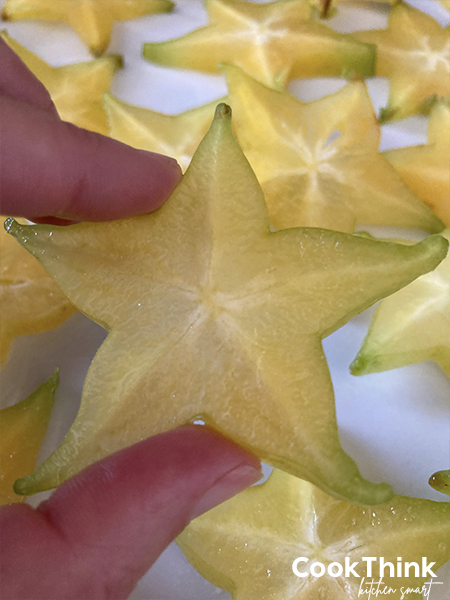 star fruit being held