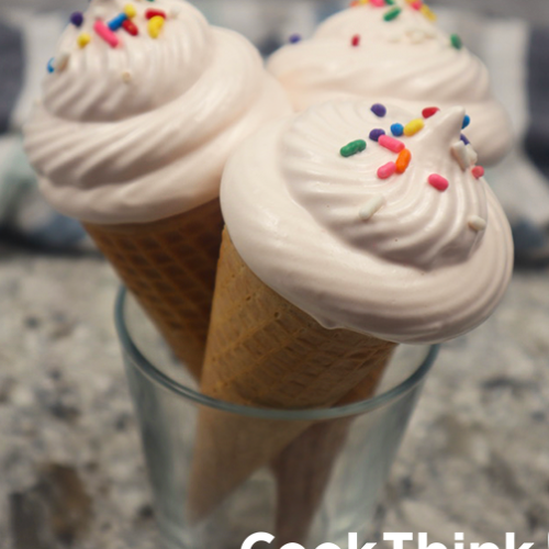 Marshmallow Cones side