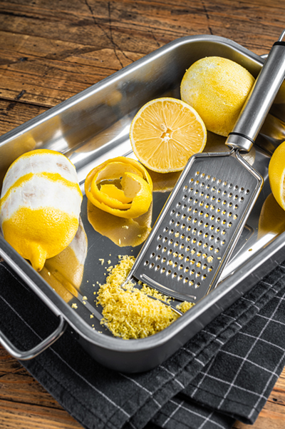 Cooking with Grated Lemon Zest