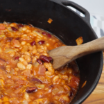 Smoked Baked Beans half of pot