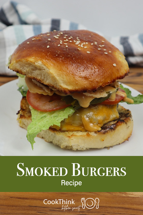 Smoked Burgers _ Pinterest