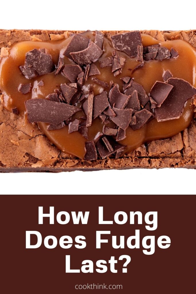 how long does fudge last pinterest pin