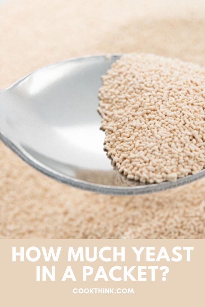 how much yeast in a packet pinterest pin