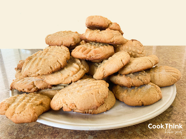 jif peanut butter cookies on a plate