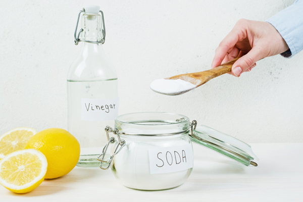 baking soda and vinegar as egg substitute for baking