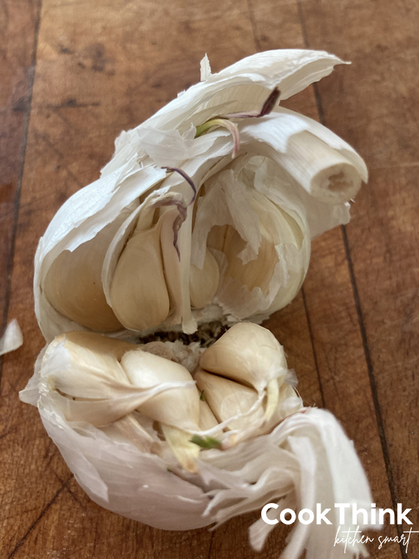 how to tell if garlic is bad sprouts