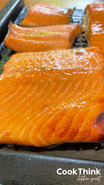 Recipe For Smoked Salmon background of fish