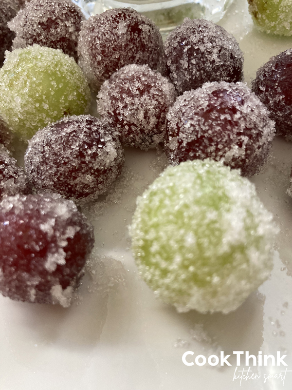 candy grapes in sugar
