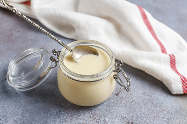 sweetened condensed milk as egg substitute for baking
