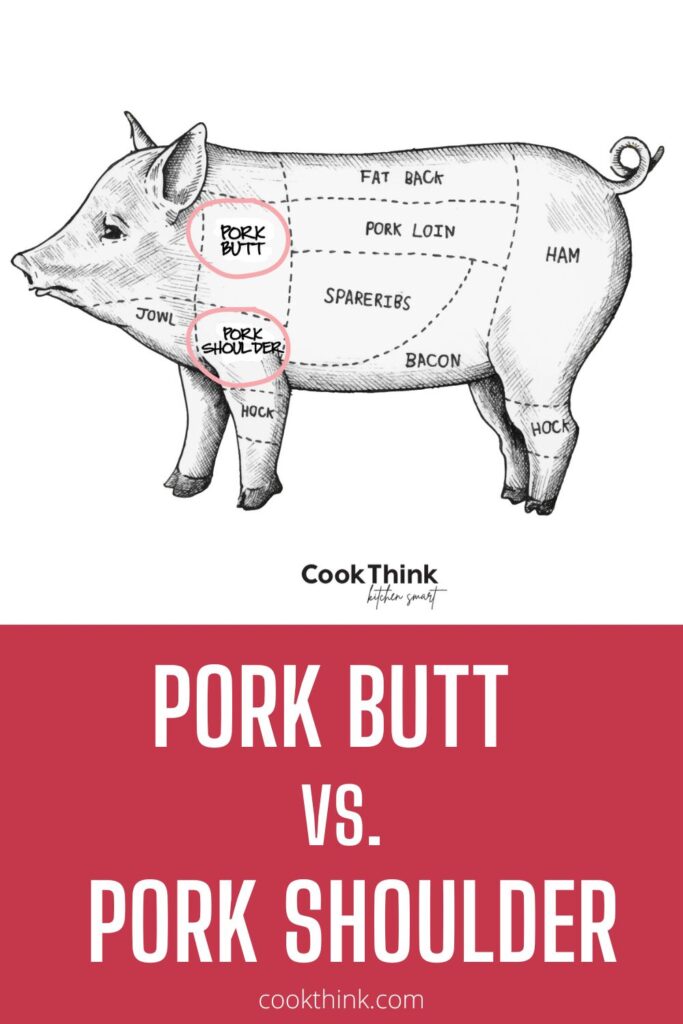 pork butt vs pork shoulder pinterest pin