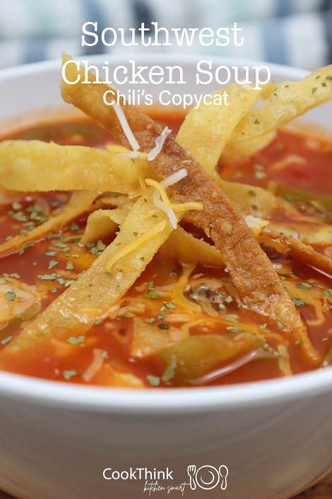 southwest chicken soup chilis pinterest