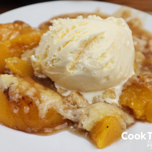 Peach Cobbler With Cake Mix cover image