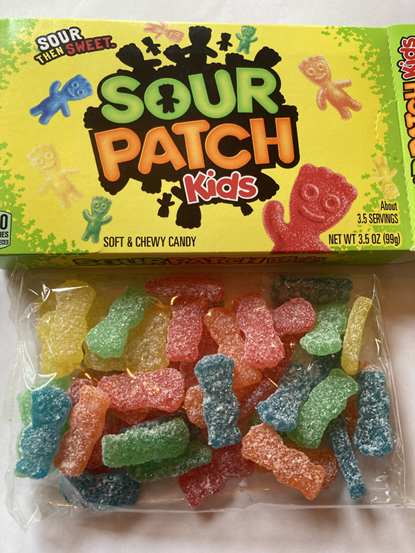 sour patch kids in packaging