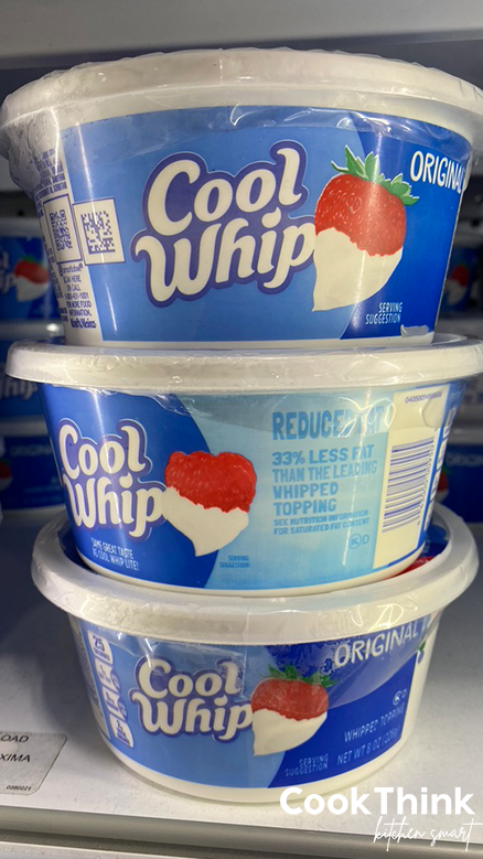 Cool Whip containers