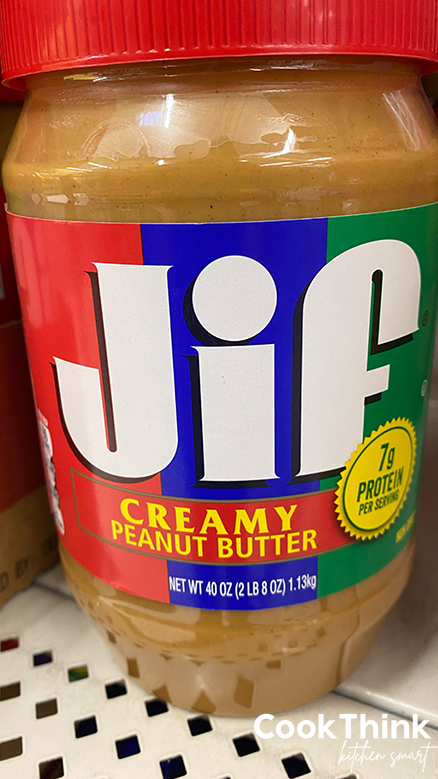 Jif creamy peanut butter