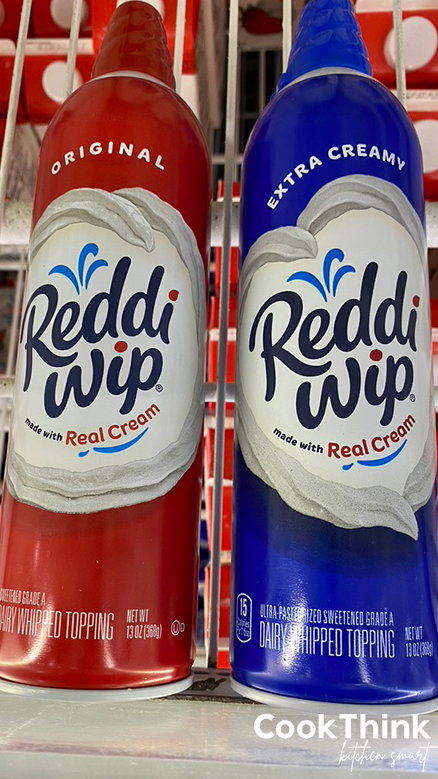 Reddi Whip containers