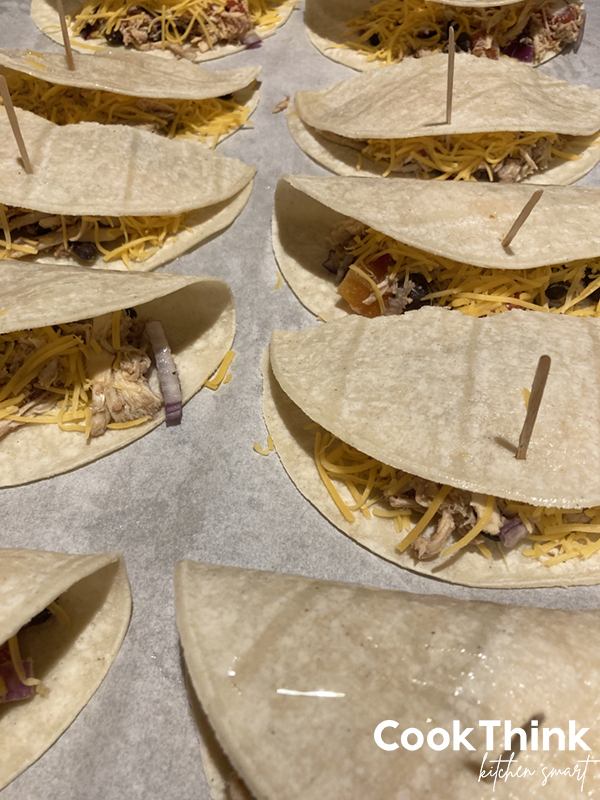 folded taco shells