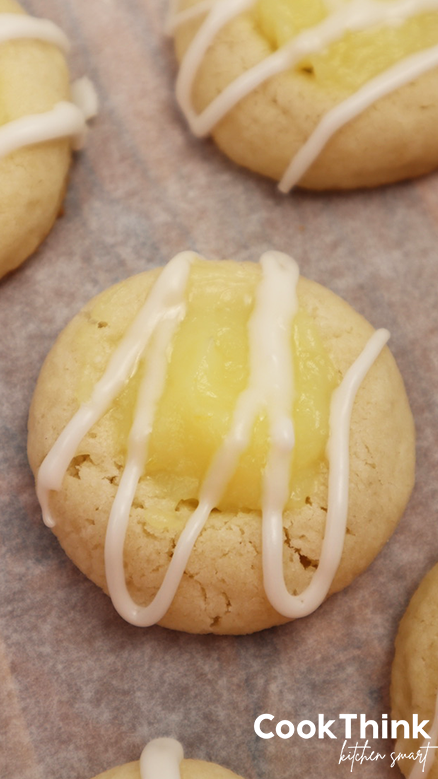 lemon thumbprint cookie