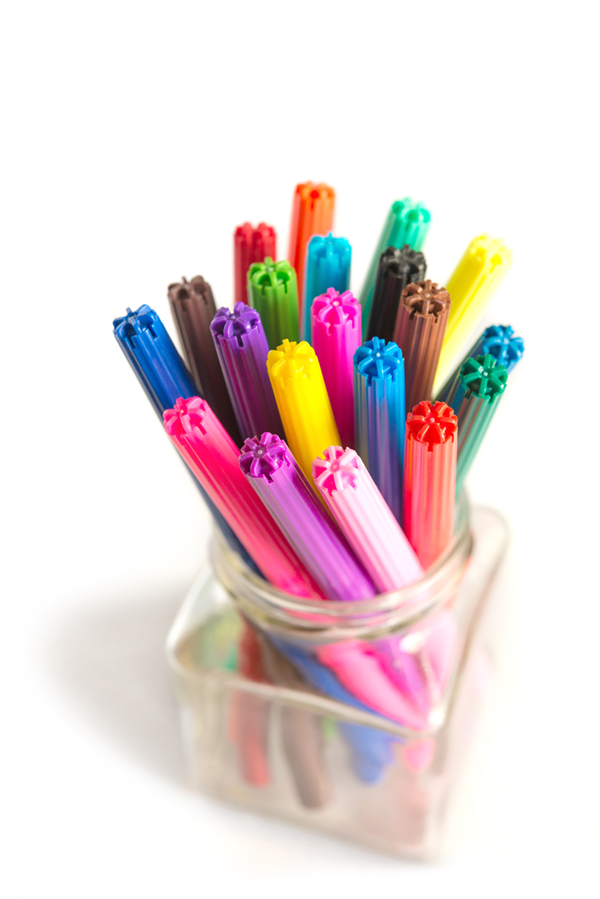 Colorful marker pen set