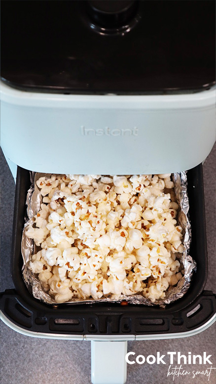 Popcorn in instant pot air outlet fryer