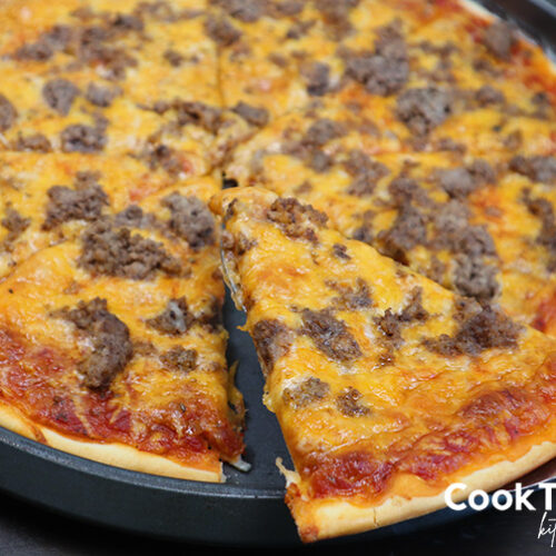 Mexican Fiestada Pizza Recipe for School Lunch CookThink