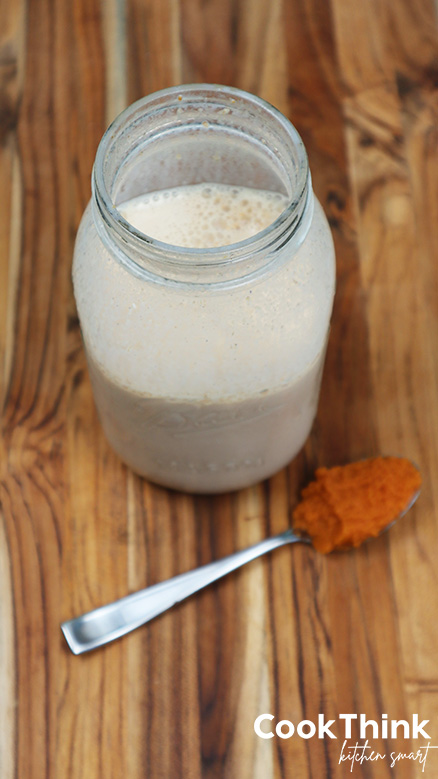 pumpkin creamer with scoop of pumpkin