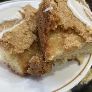 slices of coffee cake